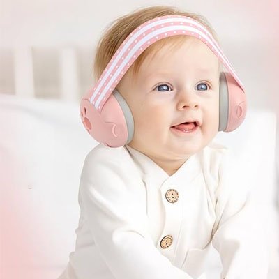 Casque anti-bruit nourrisson pour festival & concert protection auditive pour bébé et enfant - Le Monde de Charlo & Clara