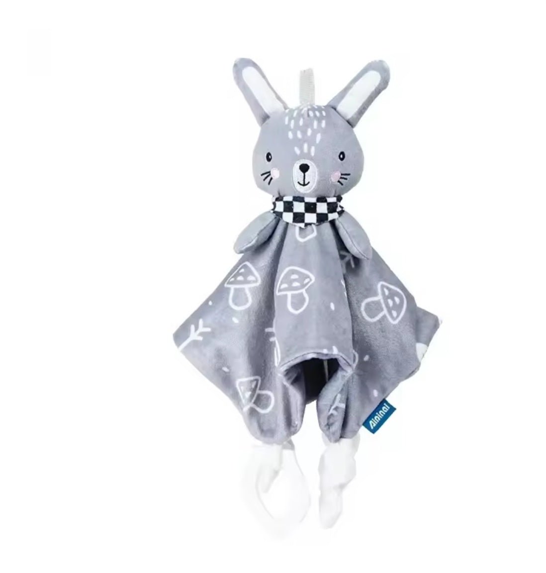 Doudou Bébé Anneau Dentition | Renard Ours Lapin – Bébé Bambin - Bébé Bambin