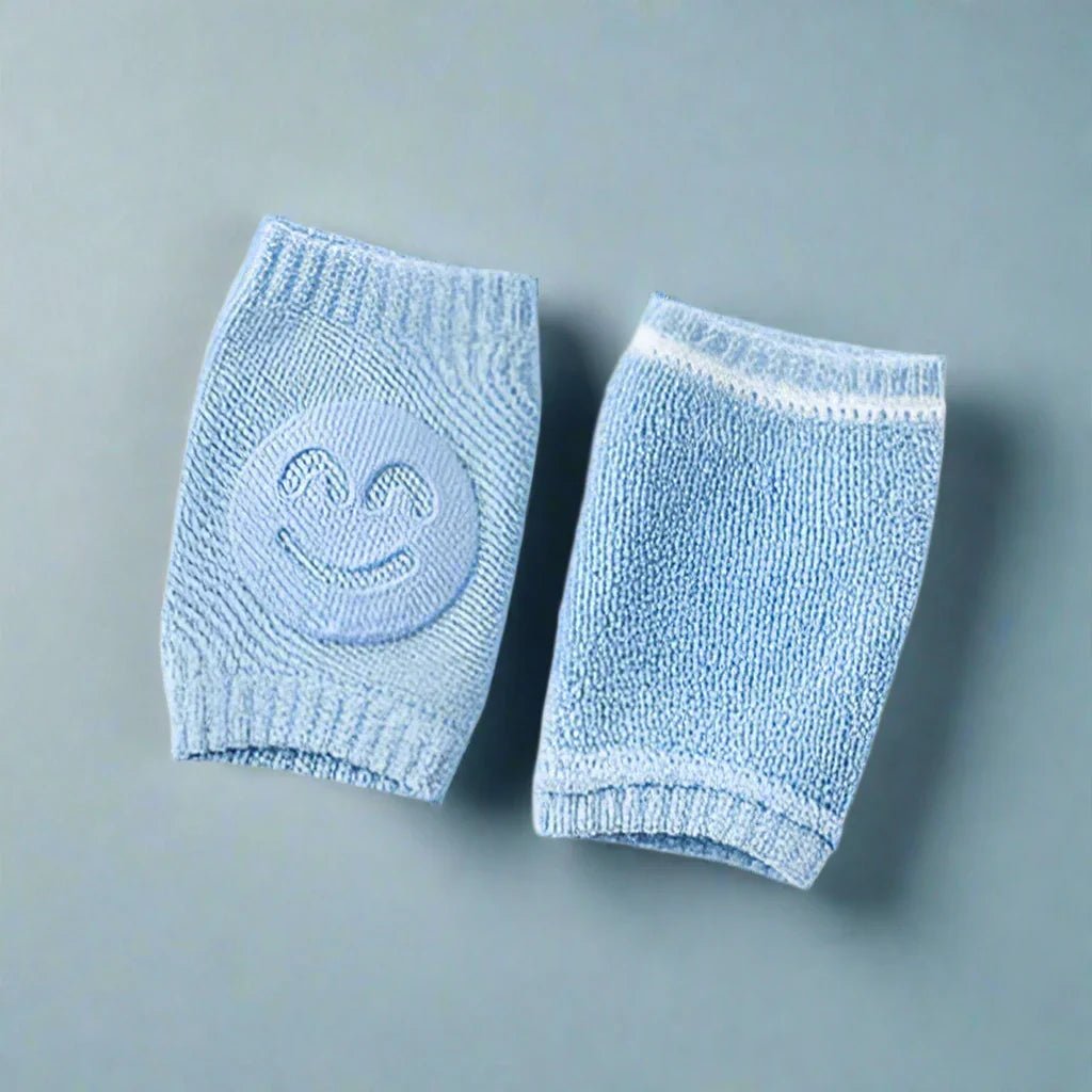 Genouillères - TotiPads™ - SmileyBleu - Bébé Bambin