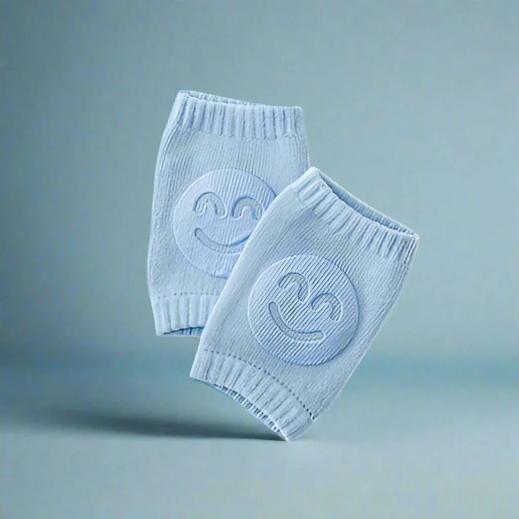 Genouillères - TotiPads™ - SmileyBleu - Bébé Bambin