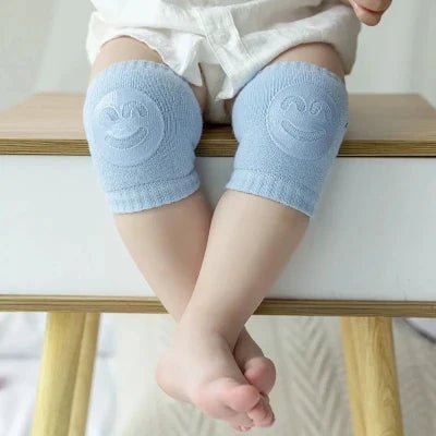 Genouillères - TotiPads™ - SmileyBleu - Bébé Bambin