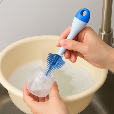 Goupillon biberon | Ultra - Efficace - Bébé Bambin