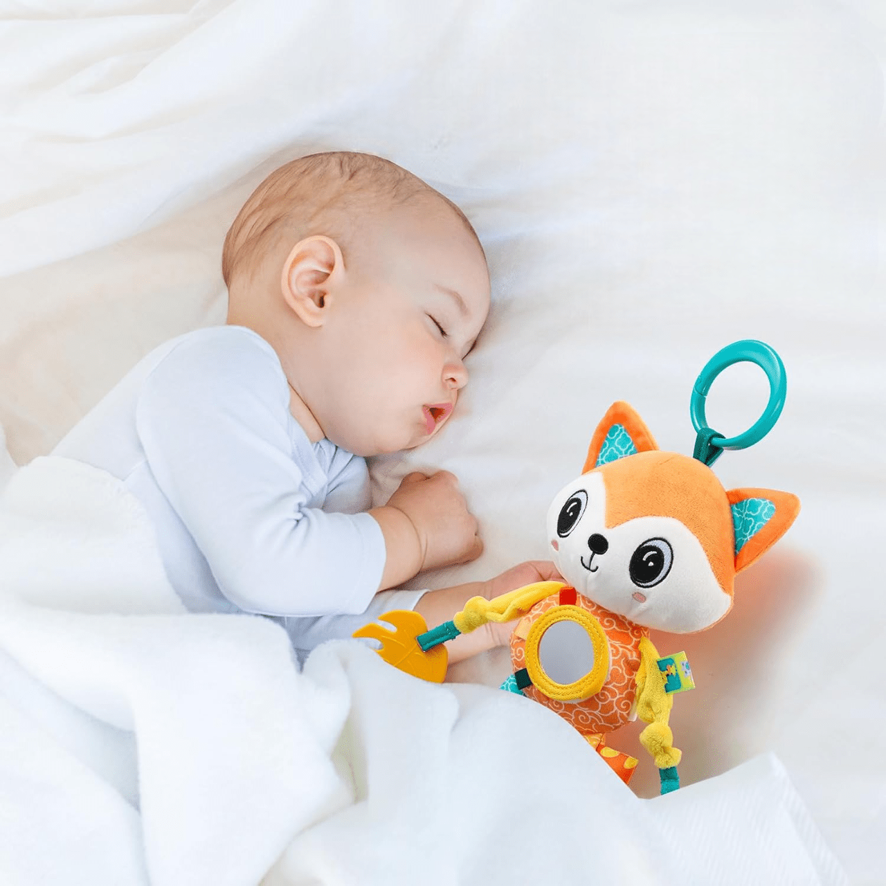 Jouet d'éveil - SoftHangingToy™ - Renard - Bébé Bambin