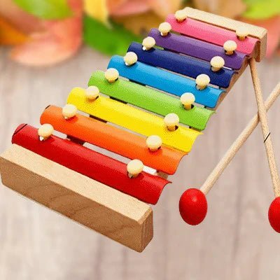 Jouet en Bois - WoodenToys™ - Xylophone - Bébé Bambin