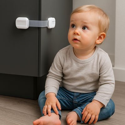 Bloque porte bebe | SecuriClic - Bébé Bambin
