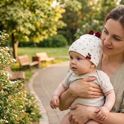 Bonnet bebe tout doux et mignon - Bébé Bambin