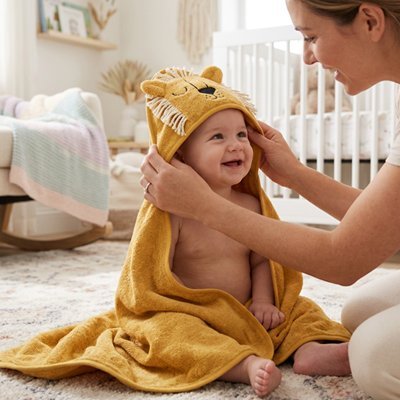 Cape de bain bébé | Douce et Absorbante - Bébé Bambin