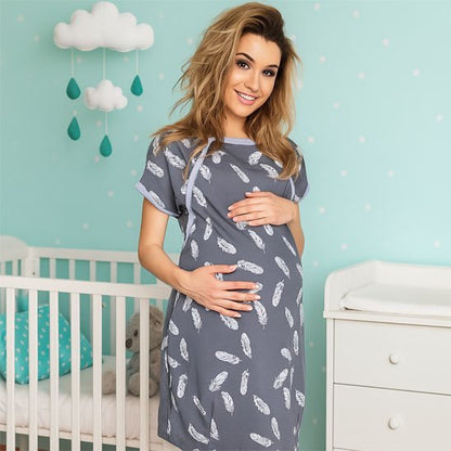 Chemise de nuit allaitement | Confort Maternité - Bébé Bambin