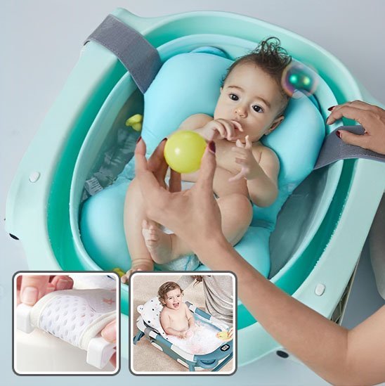 Coussin de bain bébé | Confort Sécurisé - Bébé Bambin