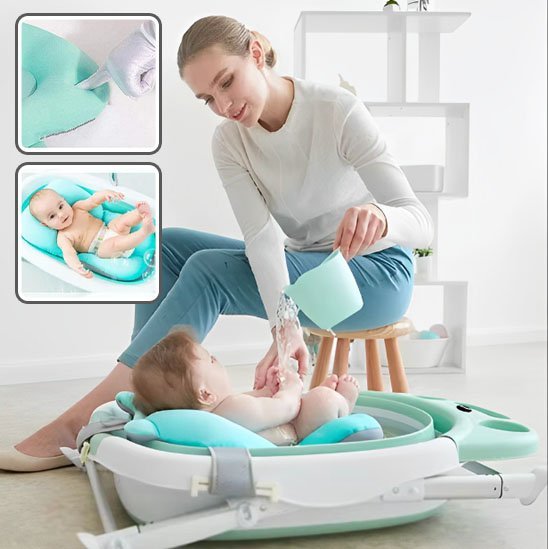 Coussin de bain bébé | Confort Sécurisé - Bébé Bambin