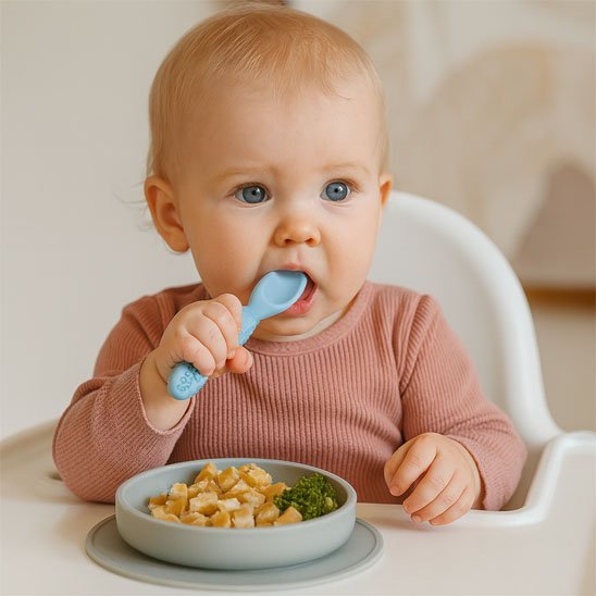 Couvert bébé | Ergonomique - Bébé Bambin