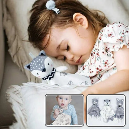 Doudou Bébé Anneau Dentition | Renard Ours Lapin – Bébé Bambin - Bébé Bambin