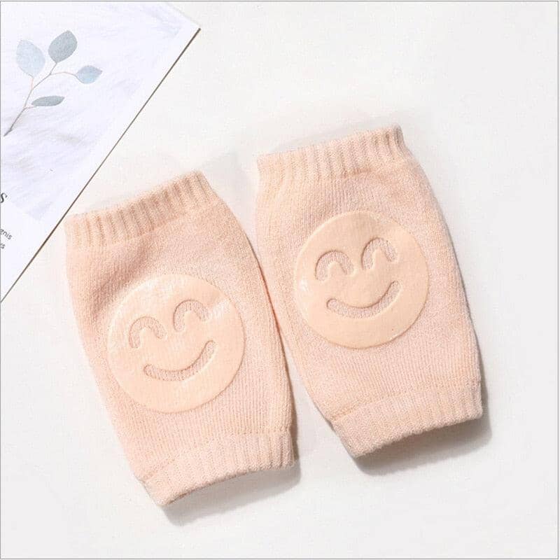 Genouillères - TotiPads™ - SmileyBeige - Bébé Bambin