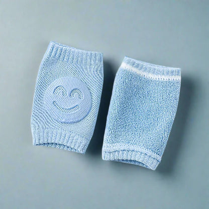 Genouillères - TotiPads™ - SmileyBleu - Bébé Bambin