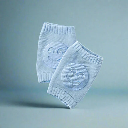 Genouillères - TotiPads™ - SmileyBleu - Bébé Bambin