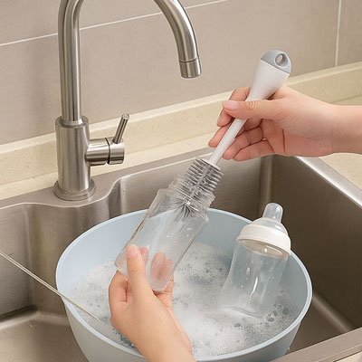 Goupillon biberon | Ultra - Efficace - Bébé Bambin