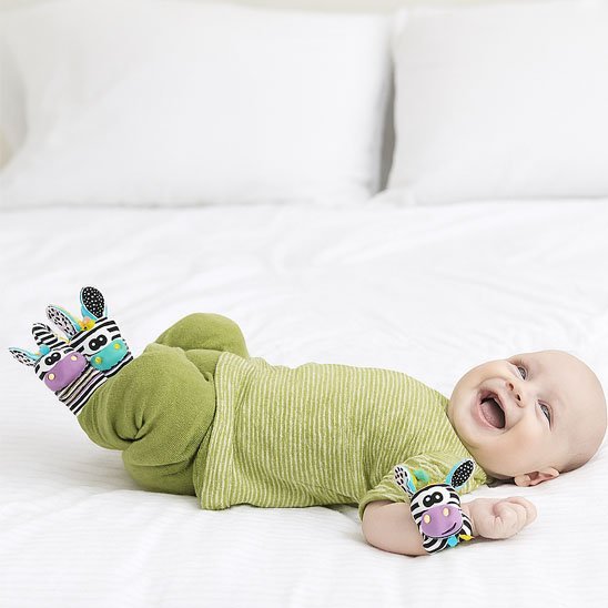 Hochet bébé | Les zébrés sensoriels - Bébé Bambin