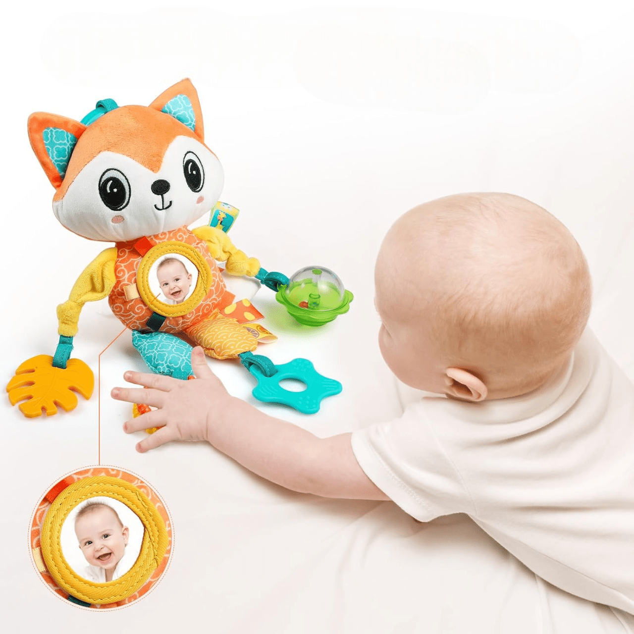 Jouet d'éveil - SoftHangingToy™ - Renard - Bébé Bambin