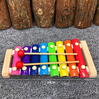 Jouet en Bois - WoodenToys™ - Xylophone - Bébé Bambin