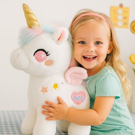 Licorne peluche | Douce Magique - Bébé Bambin