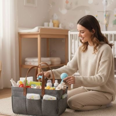 Panier de rangement organiseur pratique pour bébé - Bébé Bambin