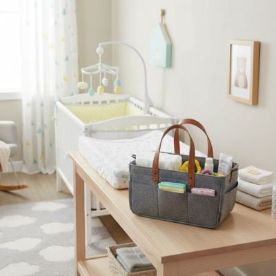 Panier de rangement organiseur pratique pour bébé - Bébé Bambin
