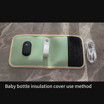Chauffe Biberon Nomade USB-C avec Écran LCD Autonome | Bébé Bambin