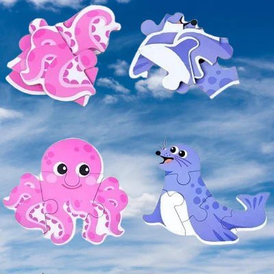 Puzzle Montessori - BabyPuzzle™ - Océan - Bébé Bambin