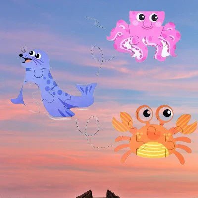 Puzzle Montessori - BabyPuzzle™ - Océan - Bébé Bambin
