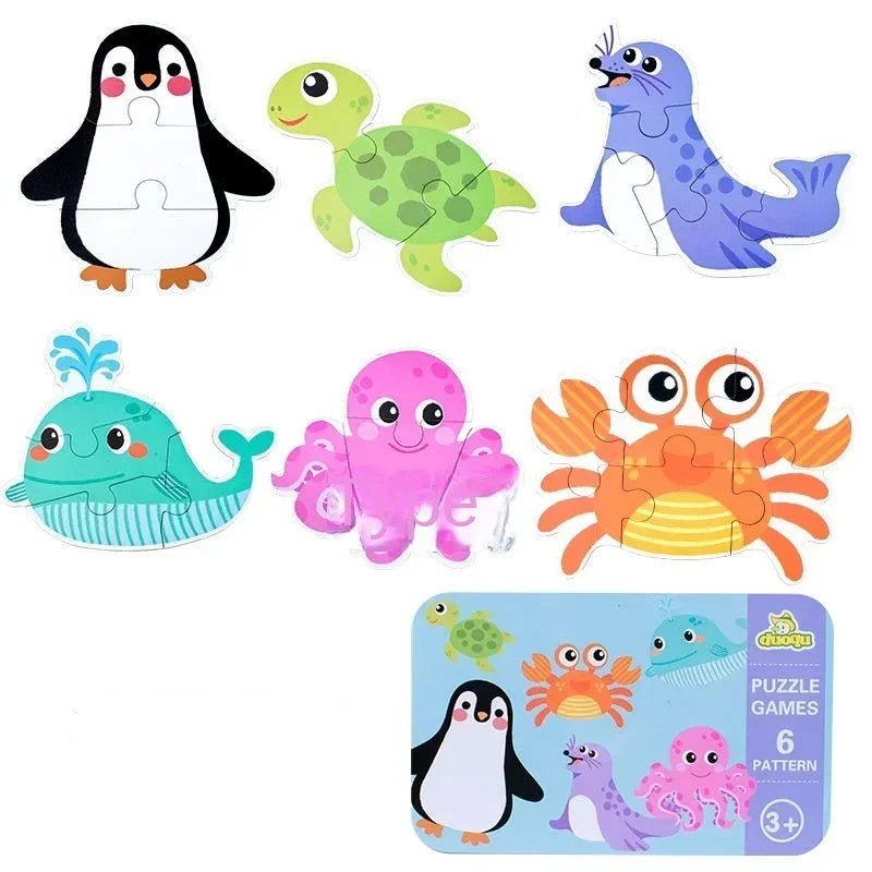Puzzle Montessori - BabyPuzzle™ - Océan - Bébé Bambin