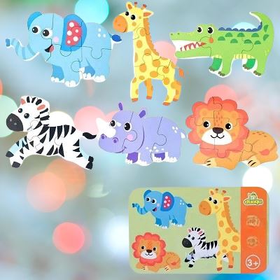 Puzzle Montessori - BabyPuzzle™ - Sauvage - Bébé Bambin