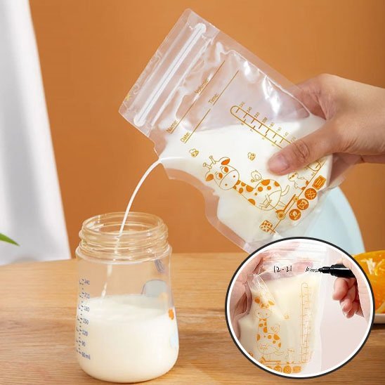 Sachets conservation lait maternel | Stériles - Bébé Bambin