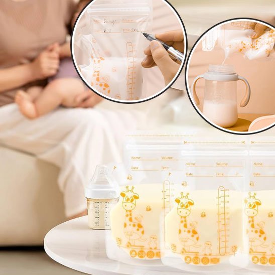 Sachets conservation lait maternel | Stériles - Bébé Bambin