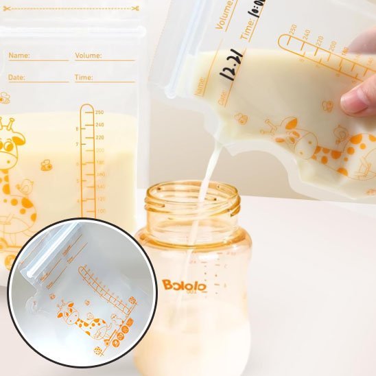 Sachets conservation lait maternel | Stériles - Bébé Bambin