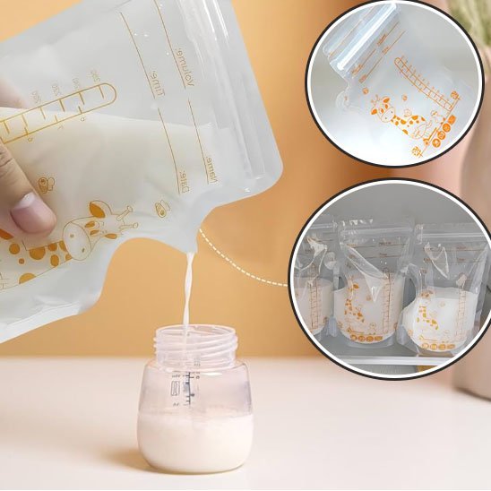 Sachets conservation lait maternel | Stériles - Bébé Bambin
