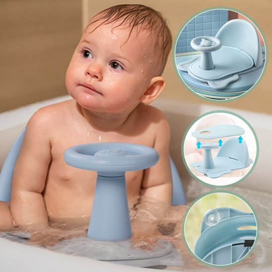 Siege de bain bebe | Securise et Confortable - Bébé Bambin