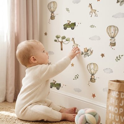 Stickers autocollants muraux | Design Tendance multi - Bébé Bambin
