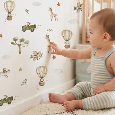 Stickers autocollants muraux | Design Tendance multi - Bébé Bambin