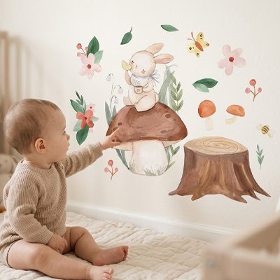 Stickers muraux chambre | Décoratifs - Bébé Bambin