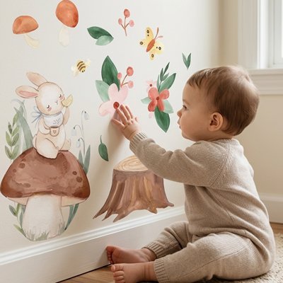Stickers muraux chambre | Décoratifs - Bébé Bambin
