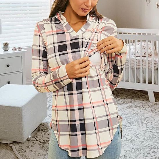 T-shirt allaitement | Confort Discret - Bébé Bambin