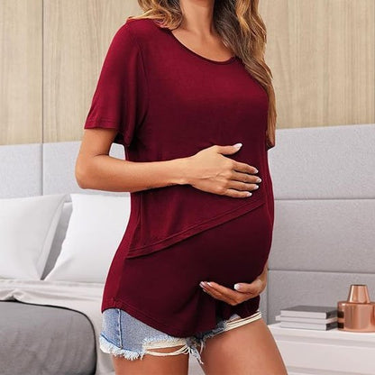 T-shirt pour allaiter | Confort Discret - Bébé Bambin