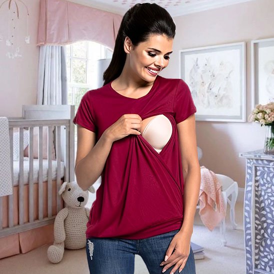 T-shirt pour allaiter 
