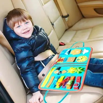 Tableau d'Activité Montessori - MontessoriBoard™ - Planète - Bébé Bambin
