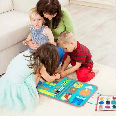 Tableau d'Activité Montessori - MontessoriBoard™ - Planète - Bébé Bambin