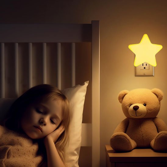 Veilleuse bébé étoile pour des nuit apaisante - Bébé Bambin