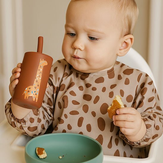 Verre bebe | Incassable Ergonomique - Bébé Bambin