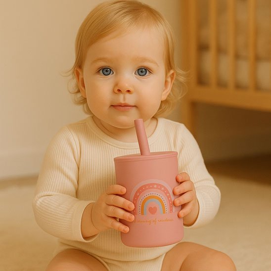 Verre bebe | Incassable Ergonomique - Bébé Bambin